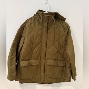 H&M Brown Quilted Jacket